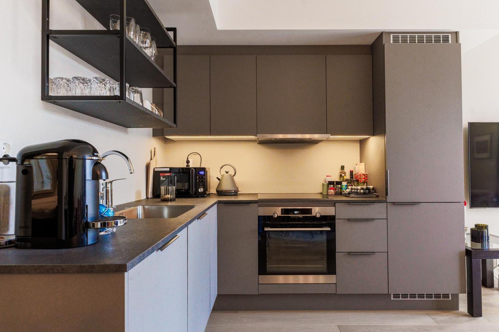 An Elegant And Modern Apartment In Bjorvika Осло Экстерьер фото
